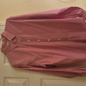 Coldwater Creek Red Gingham Women's Shirt
